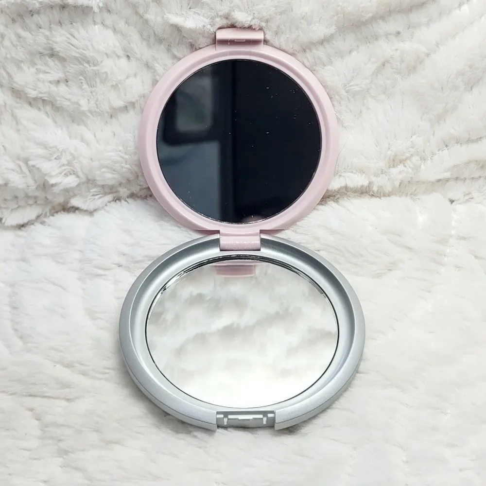 Vtg Avon 2005 Reflections Of You Double Compact Pink Mirror 3 Inch Jeweled New